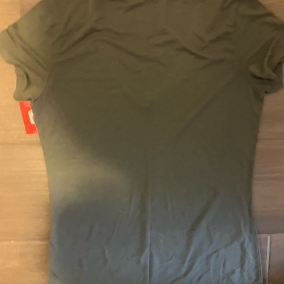 True Religion Olive V-Neck Tee - Picture 2 of 4